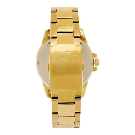 Jual Alba Jam Tangan Pria Alba Prestige AS9J02X1 Men Light Champagne