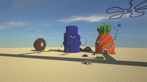 Just Started To Build Bikini Bottom Few Days Ago And This Is The First Scene I Finished R
