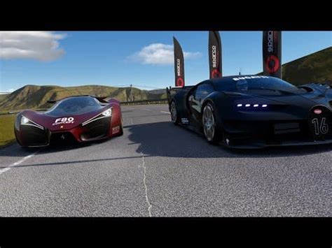 Ferrari F80 Concept Vs Bugatti Vision GT At Highlands