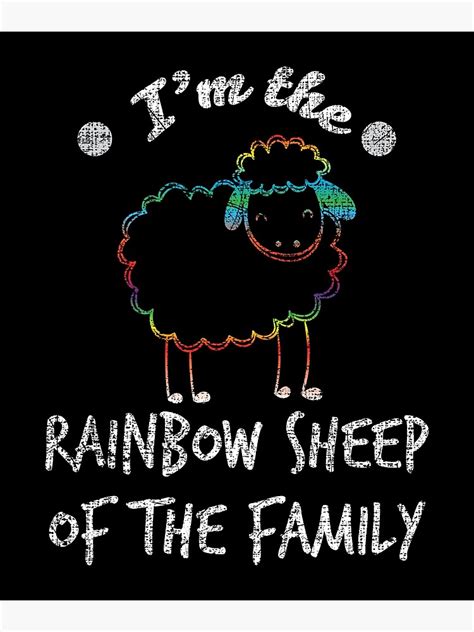 L Mina Fotogr Fica Soy La Oveja Arcoiris De La Familia Pride Month Shirt Orgullo Gay