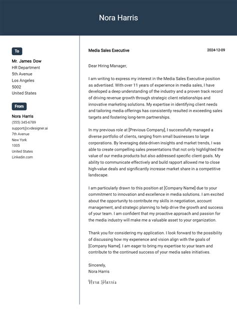 30 Sales Representative Cover Letter Samples And Examples 2024