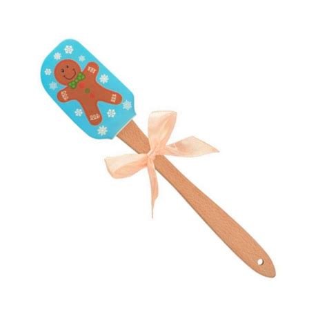 Silicone Spatula Cutie Gingerbread Boy Evil Cake Genius