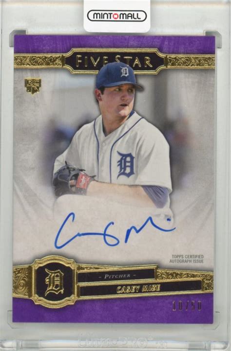 ミントモール MINT 大丸心斎橋店 2021 Topps Five Star Autographs Casey Mize 10 50