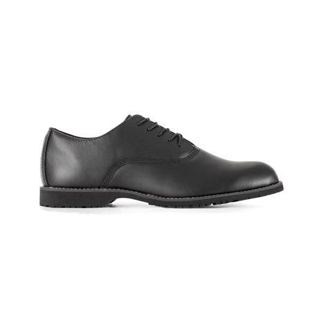 5.11 Work Gear Men's Oxford Uniform Shoes - Classic Leather, Vibram