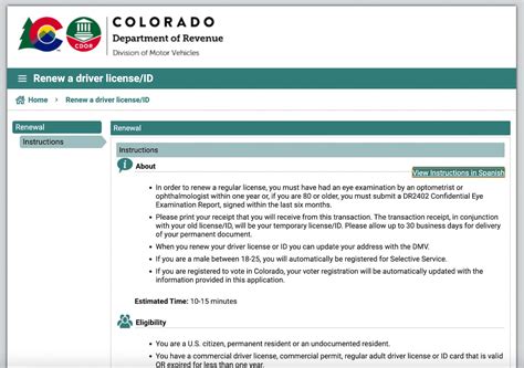 How To Renew Colorado Drivers License Online In Person By Mail