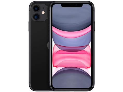 IPhone 11 Apple 128GB Preto 6 1 12MP IOS IPhone 11 Magazine Luiza