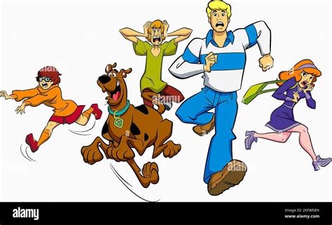 Velma Scooby Doo Daphne Fred Scooby Doo Banque De Photographies Et D