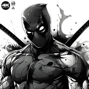 Deadpool Tattoo Design Download High Resolution Digital Art PNG ...