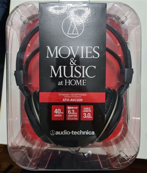 Audio Technica ATH-AVC200 Headphones, Audio, Headphones & Headsets on ...