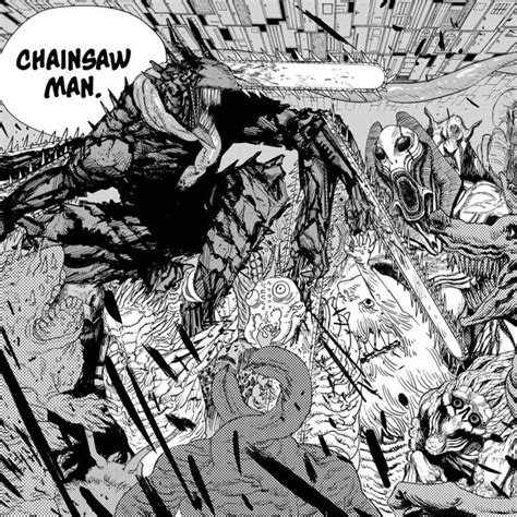 Chainsaw Man Manga Panels