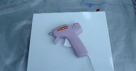 Melted Crayon Art With A Hot Glue Gun Handy DIY