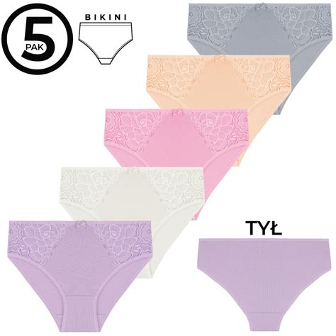 Figi Damskie Bikini S Xl X Pak Moraj B B