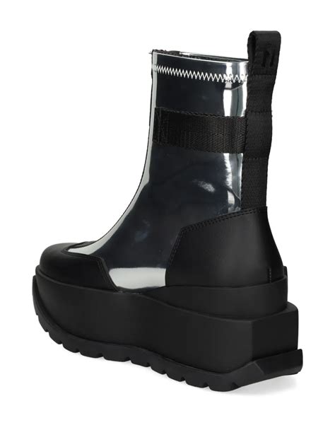 United Nude Roko Bootie Ii Boots Silver Farfetch