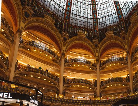 Galeries Lafayette Department Store In Paris