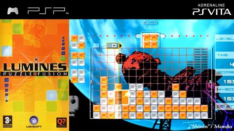 Lumines Psp Gameplay On Adrenaline Ps Vita No Commentary Youtube