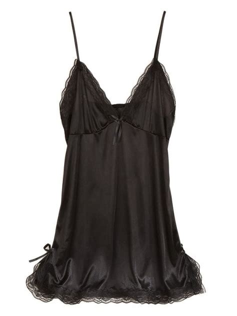 Sleepwear Sexy Lingerie Nightgown Lace Chemise Satin Slip Silk Negligee Nightie Bridal Babydoll