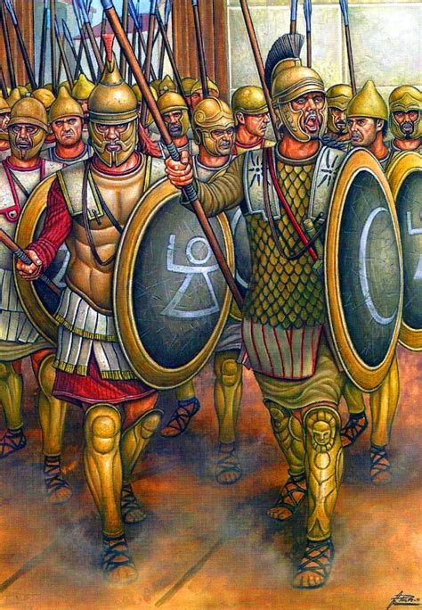 Carthaginian Pikemen Punic War Ancient Carthage Ancient War