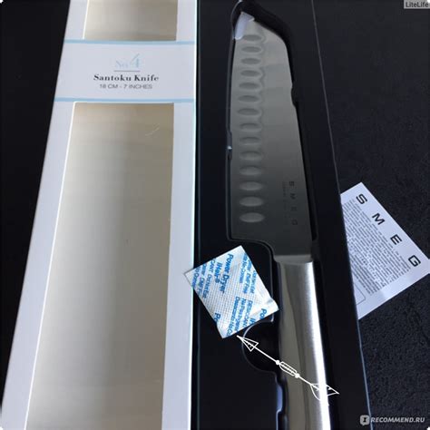 Ножи SMEG Santoku Knife 18 sm - «А ты мне нравишься так, что потеют ...