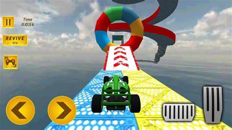 Formula Ramp Car Stunts Game 1 Level 1 8 Impossible Car Stunts