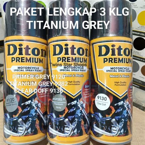 Pilok Pilox Cat Semprot Diton Premium Paket Lengkap 3 Kaleng 400cc