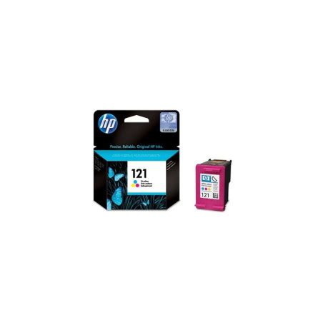 HP 121 Tri-color Original Ink Cartridge HP Deskjet D1660/D1663/D2660 ...
