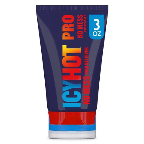 Icy Hot Pro Muscle Joint Pain Relief Cream With Menthol And Camphor Oz Pack Of