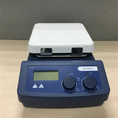Led Screen Hot Warning Laboratory Magnetic Heated Hotplate Magnetic Stirrer With Heating And