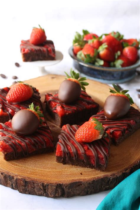 Chocolate Covered Strawberry Bars Love And Confections