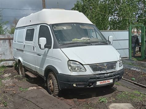 Купить б/у ГАЗ ГАЗель (3221) бензин механика в Гае: белый ...
