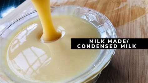 Milk Madecondensed Milkഇനി വീട്ടിൽ തന്നെ വളരെ എളുപ്പത്തിൽ😋♥️ Youtube