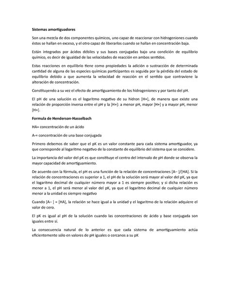 Sistemas Amortiguadores Del Organismo 1