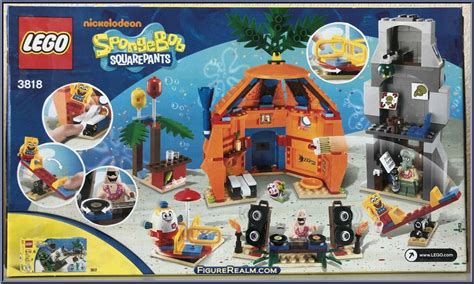 Bikini Bottom Undersea Party Spongebob Squarepants Playsets Lego Action Figure