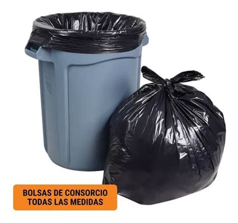 Bolsa De Residuo Consorcio Negras X Pack X Basura