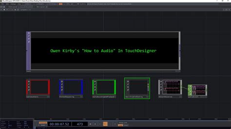 How To Audio In Touchdesigner Derivative