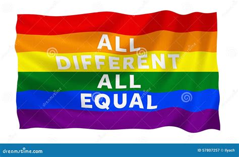 Gay Rainbow Equality Flag Stock Illustration Illustration Of Sexual