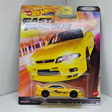 Hot Wheels Nissan Skyline Gt R Bcnr Fast Furious Hobbies Toys Toys Games On Carousell