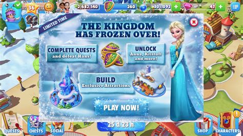 ‘disney Magic Kingdoms Goes ‘frozen In Holiday Update Toucharcade