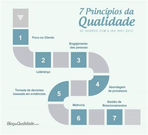 Iso 9001 2015 Qual A Relação Entre Os 7 Princípios Da Gestão Da