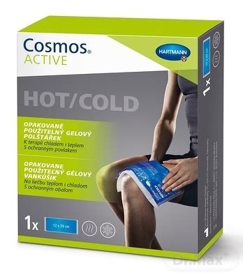 Cosmos ACTIVE Opakovane použiteľný gélový vankúšik hot cold x cm ks Hartmann DrMax