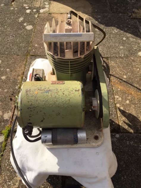 Vintage Crompton Parkinson Burgess Powerline Air Compressor 033 Bhp