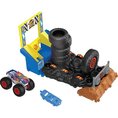 Mattel Hot Wheels Monster Trucks Arena World Hnb Hnb