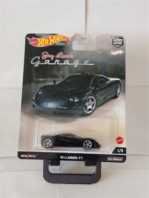 Hot Wheels Car Culture Jay Leno S Garage Mclaren F Real Riders N Eur Picclick Fr