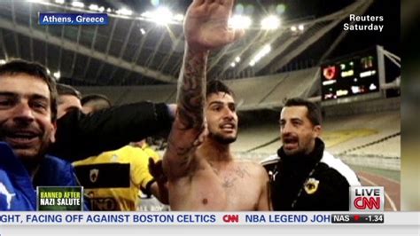 Soccer Player Gives Nazi Salute On Field Cnn