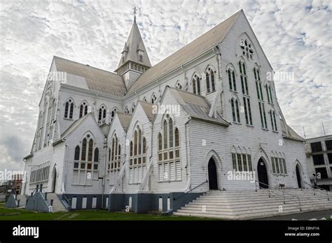 St Georges Cathedral Georgetown Guyana South America One Of The