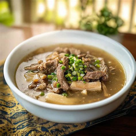 Gotong Batangas Recipe Batangas Style Beef Tripe Soup Kusina Secrets
