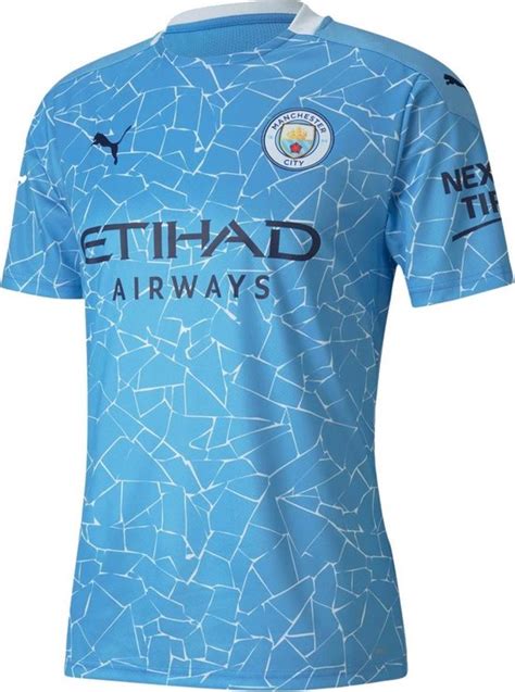 Puma Mcfc Home Shirt Replica Ss In De Kleur Zwart Bol