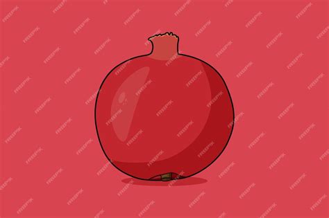 Illustration Dun Dessin Vectoriel De Grenades Vecteur Premium