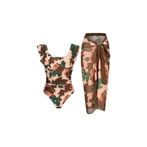 Kouzhaoa Costume Tanga Donna Costume Per Terme Donna Bikini Donne Formose Costume Curvy Due