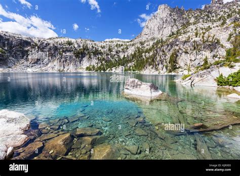 Beautiful Alpine lakes wilderness area in Washington, USA Stock Photo