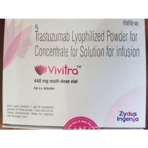 Vivitra Mg Injection Trastuzumab It S Uses Side Effects